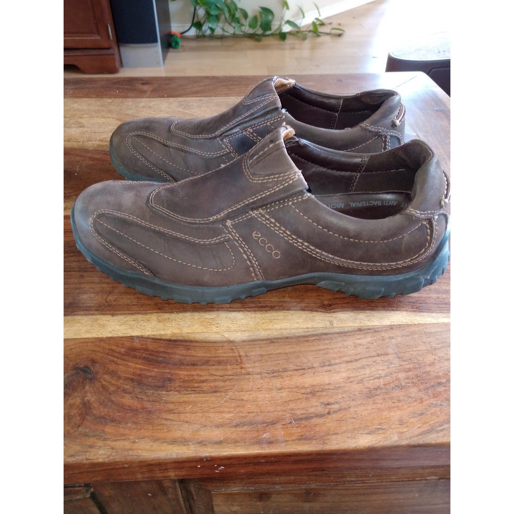 Ecco Men's Leather Walking Shoes Size 10